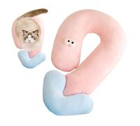 Dog Calming Pillow, Soft Dog Toy Pet Pillow Dog Body Pillow, Calming Dog Toy, Puppy Pillow for Outdoor Adventures, Cycling, Visiting Friends, Small Dogs