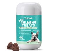 Dog Calming Treats for Anxiety & Stress: Dog Calming Treats for Reduce Stress, Fear, Separation Anxiety, Travel Issues - Calm & Relaxation with Lactium & Green Tea