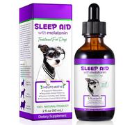 Dog Calming Treats with Melatonin Blend - Natural Relaxation Support for Dogs | Helps Maintain Calm Behaviour & Emotional Balance | Ideal for Nighttime Comfort & Daily Wellbeing