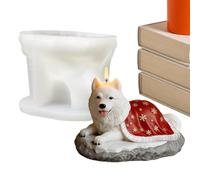 Dog Candle Mold | Animal for Casting with Epoxy Plaster | Silicone Mold for Candles, Soaps, Bakery and Home Decoration - for DIY Projects with Cement, Clay