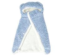 Dog Cape Blanket - Warming Garment, Covers Coat Jacket for Petite Animals, Fleece Lined Puppy Attire with Hood, Winter Outerwear for Chihuahua Kitten Animal Seasonal Cold Weather and Autumn