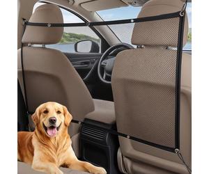Dog Car Barrier Net for Mitsubishi Space Star 2019-2023 2024, Premium Mesh Screen Pet Divider Front Seat Isolation Auto Interior Safety Accessories