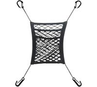 Dog Car Net Barrier for Renault Kadjar 2015 2016 2017 2018-2022 | Car Dog Guard Pet Barrier for Front Seat Organiser Net Pocket 3 Layer Elastic Car Storage Mesh Net Bag Pet Driving Organizer