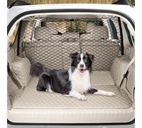 Dog Car Net Barrier for SUV - Pet Car Divider Back Seat Barrier Net,Easy to Install and Remove, Adjustable Car Dog Divider for Trucks, SUV, Vans, Car Net Organizer Storage Bag (47 * 27 inches)