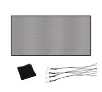 Dog Car Seat Barrier - 60x120cm Divider Net, Textilene Material Mesh, Adjustable Backseat Partition with Secure Hooks | Automotive Safety Guard for Pickup and Sedan, SUV, Truck, Travel