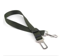 Dog Car Seat Belt - Adjustable Harness Connector Strap with Strong Clip, Universal Fit for Small, Medium & Large Dogs, Vehicle Restraint for Safe Travel, Green