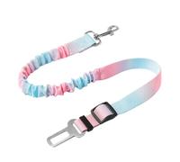 Dog Car Seat Belt - Removable Dog Seat Belt Harness for Car,Adjustable Elastic Buffer Pet Supplies Shockproof Retractable Vest Harness with Buckle for Large Medium Breed