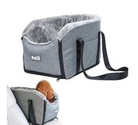Dog Car Seat - Car Dog Travel Bed, Memoryy Foam Dog Booster Seat | Detachable and Washable Dog Car Front Back Seats, Elevated Pet Car Seat with Storage Pockets, Upgraded Dog Booster Seat for Pets