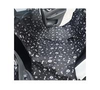 Dog Car Seat Car Seat Cover Mats Hammock Protector With Safetys Belt Dog Carriers Waterproof Rear Back Pet Transportin Perro(Black bone)