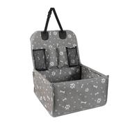 Dog Car Seat For Back Seat,Dog Car Seat For Small Dogs With Pockets - Oxford Cloth Adjustable Strap Waterproof Dog Seat For Kitten, Small Anima