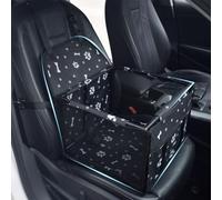 Dog Car Seat for IS300h ES-300h LS500h RC300h-F RC-F LC500h RX270 UX260h UX300e, Waterproof Pet Dog Car Seat Booster Carrier, Comfortable and Safe Fully Removable/Washable,D/Paw & Bone