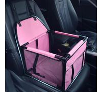 Dog Car Seat for IS300h ES-300h LS500h RC300h-F RC-F LC500h RX270 UX260h UX300e, Waterproof Pet Dog Car Seat Booster Carrier, Comfortable and Safe Fully Removable/Washable,A/Pink
