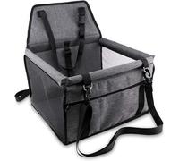 Dog Car Seat for Mercedes-Benz Sprinter Panel Van Compact (W907/W910) 2018-, Waterproof Pet Dog Car Seat Booster Carrier Box and Basket, Foldable Pet Carrier with Mesh Windows for Cars, SUVs