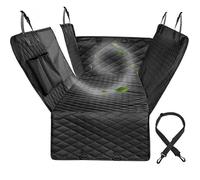 Dog Car Seat For Rear Back 2 In 1 For Trunk Dog Car Protector Seat Cover Waterproof Hammock Blanket Mats Case(Black)