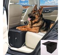 Dog Car Seat for Small and Large Dogs, Suitable for Dogs up to 100 lbs, Car Seat Gap Filler Protect Dogs Not Falling into the Ground Backseat Extender with Storage Space