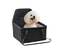 Dog Car Seat for Smart Fortwo coupe 1998-2006, Breathable, Washable, Foldable, Reinforced and Sturdy for the Back Seat of the Car,Black