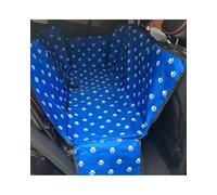 Dog Car Seat Pet Dog Car Seat Cover Mats Hammock Protector With Belt Transportin Carriers Waterproof Rear Back(Blue)