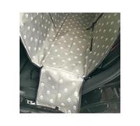 Dog Car Seat Pet Dog Car Seat Cover Mats Hammock Protector With Belt Transportin Carriers Waterproof Rear Back(Grey)