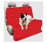 Dog Car Seat Pet Dog Cat Car Rear Back Seat Carrier Cover Pet Dog Mat Blanket Hammock Cushion Protector (Color : Red)