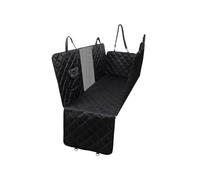 Dog Car Seat Pet Travel Dog Carrier Hammock Car Rear Back Seat Protector Mat Cover Waterproof Mesh Window Vehicle(Black center mesh)