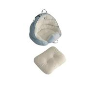 Dog Car Seat Portable Pet Dog Car For Seat Nonslip Carrier Car Box Booster Kennel Bag Travel Pet Pasd Puppy Cat Nest Carrier Bag Bed Dog Seat Car(Lights Blue)