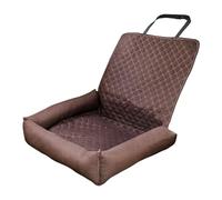 Dog Car Seat, Portable Waterproof Pet Sitting Mat to Vehicles, 19.69 x 19.69 Inches Foldable Travel Bed for SUV, Truck, Road Trip, Outdoor Adventures, Camping, Daily Car Rides with Dogs
