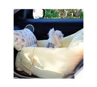 Dog Car Seat Removable Washable Pet Dog Kennel Car For Seat Super Soft Lathe Cushion Cat Puppy Bed Accessories Dog Seat Car(Yellow)