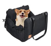 Dog Car Seat | Travel Back Seat Bed Breathable Automobile Nest - Portable Puppy Cat Bed with Side Zipper for Vehicles, Travel Small Pets
