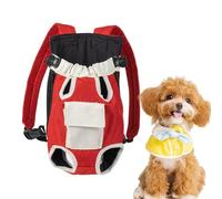 Dog Carrier Backpack - Adjustable Legs Out Travel Bag for Cat - Portable Pet Supplies for Small Medium Dogs, Puppy Accessories for Hiking Riding