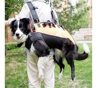 Dog Carrier Backpack, Adjustable Lift Harness for Support & Rehabilitation, Breathable Straps for Old or Injured Dogs with Arthritis
