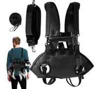 Dog Carrier Backpack Adjustable Portable Bag with 59 Inch Traction Rope