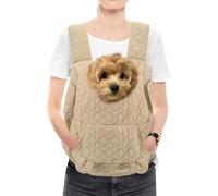 Dog Carrier Backpack - Soft Polyester Travel Bag, Breathable Pockets, Adjustable Straps, Comfortable Ergonomic Design for Safe Travel | Perfect for Adventures and