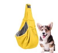 Dog Carrier Bag - Hand-Free Safe Dog Carrier Bag - Hand-Free Safe Small Sling, Puppy Sling with Adjustable Strap for Outdoor, Traveling