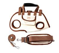 Dog Carrier Bag, Portable Pet Transport, Soft Side Travel Crate, Ergonomic Small Dog Carry Case for Outdoor Trips Vet Visits Walking Travel Home Use Comfortable Safety Pet Accessory 30x25x2cm