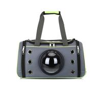 Dog Carrier bag Soft-Sided Travel Ready Ventilated Mesh Secure Lock Foldable For Small Dogs Large Cats For Travel Hospital Car(Green,Small)
