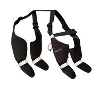 Dog Carrier Boots, Waterproof, Non-Slip, Adjustable, Small Dog Snow Boots with Straps, for Medium to Large Breeds for Walks and Hikes in Snow and