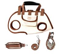 Dog Carrier - Horizontal Pet Transport Bag for Going Out, Portable Breathable Dog Bag for Travel, On the Go, Puppies, Small Animals