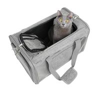 Dog Carrier, Pet Travel Bag - Adjustable Dog Carriers, Dog Cage for Cats, Pet Carriers, Oxford Fabric, 2 Ways for Dogs