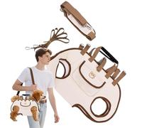 Dog Carrier - Small Dog Travel Carrier Cat Bag,Cat Sling with Shoulder Strap, Breathable Carrying Bag Waterproof Pouch for Puppy Cat Camping Walking Hiking Outdoor