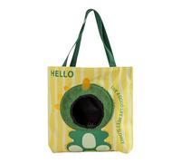 Dog Carrier Tote Bag with Large Capacity and Lightweight Design, Portable Shoulder Bag for Cats - for Walks, Hiking, Shopping and Camping with and