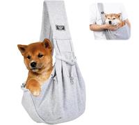 Dog Carriers Sling for Small Dogs - Puppy Carrier Sling for 0-7kg Pets, Carrying Bag for Travel, Hands-Free Daily Walk & Outdoor Activities
