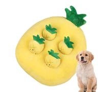 Dog Carrot Plush Toy - Carrots Enrichment Dog Puzzle Toys,Carrot Pulling Toy Pineapple And Strawberry Picking Farm Snuffle Puzzle Toy For Aggressive Chewer