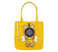 Dog Carry Bag - Polyester 17.32x17.32x0.79 inch | Cartoon Shaped Pet Bag, Foldable Outgoing Kitten Bag | Outdoor Hiking Plane C