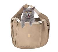 Dog Carry Sling - Breathable Front Travel Backpack Design, Soft Supportive Hold Wrap, Secure Calm Restraint Structure For Gentle Pet Handling | Cat Supply Transport, Vet Visit Ease, Daily Outdoor