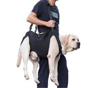 Dog Carry Sling - Emergency Backpack for Dogs, Rehabilitation Lift Harness for Senior Dogs, Joint Injuries, Arthritis, and Paralysis Support, Ideal for Up and Down Stairs