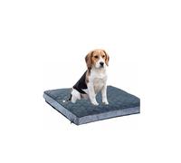 Dog/Cat Bed Cover Only - Replacement Washable Cover for Reversible Pet Cushion | Fits Medium & Large Sizes | Dual-Sided Design | Non-Slip Base|Pet Mat Cover Only (Highland, Medium 60cm x 80cm+ 5cm)