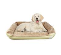 Dog Cat Bed Soft, Pet Bed, Warm and Soft Pet Cosy Anti Anxiety Beds with Non-Slip Bottom and Washable multi-size Calming Dog Bed for Labrador, German Shepherd, Golden Retriever Teddy,etc (Beige, M)