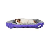 Dog Cat Bed Soft, Pet Bed, Warm and Soft Pet with Non-Slip Bottom and Washable multi-size Calming Dog Bed for Labrador, German Shepherd, Golden Retriever Teddy,etc (Purple, M)