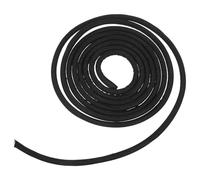 Dog Cat Cord Protector Cable Sleeve 8mm 4m Self Wrap | Polyester Split Sleeving, Black Finish, for USB Power Cord and Cords in Offices or Living Rooms