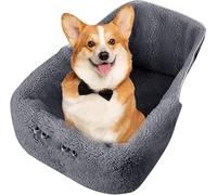 Dog Cat Cushion Liner with Magnetic Design - Cozy Soft Pad for Warm Insulation, Ideal Travel Accessory for Puppies and Kittens During Car Rides and Outdoor Activities